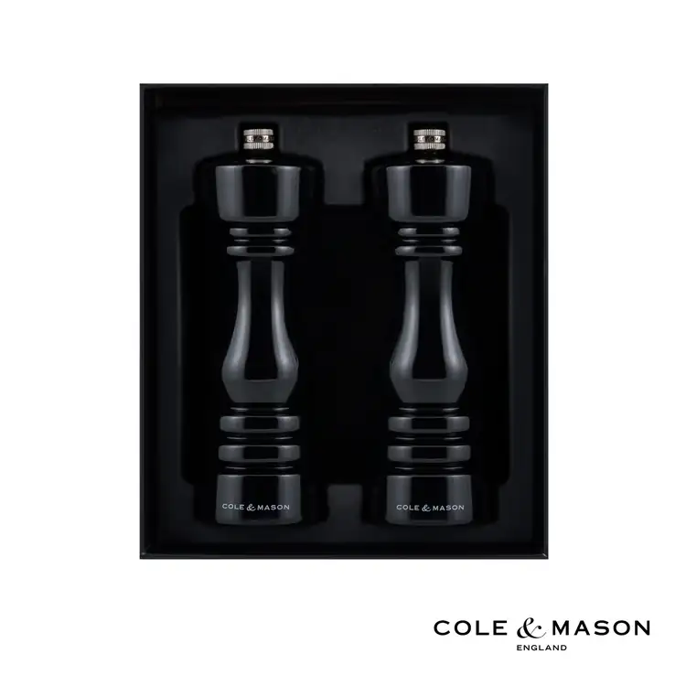 Ensemble de moulins à sel et à poivre London Gloss Cole & Mason 7 po #7