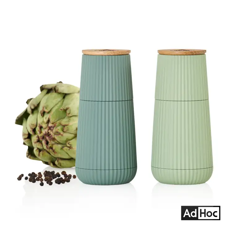 Ensemble de moulins à sel et à poivre Scape AdHoc avec couvercles en chêne #5