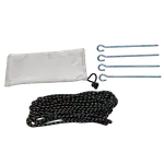 Tent Ground Stake and Rope Kit