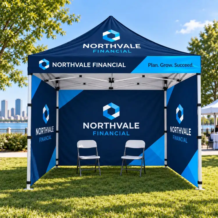Tent Package with Three Sublimated Full Walls #2