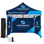 Tent Package with Three Double Sided Sublimated Full Walls