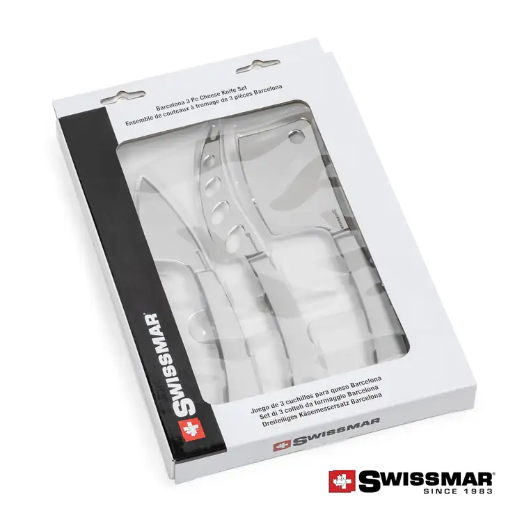 Swissmar Barcelona Three Piece Cheese Knife Set #2