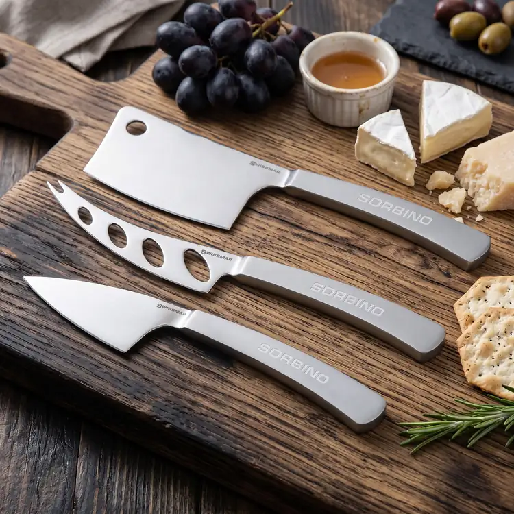 Swissmar Barcelona Three Piece Cheese Knife Set #3
