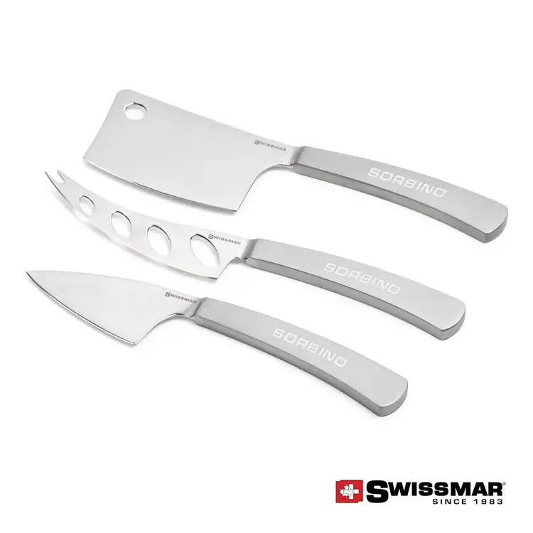 Swissmar Barcelona Three Piece Cheese Knife Set