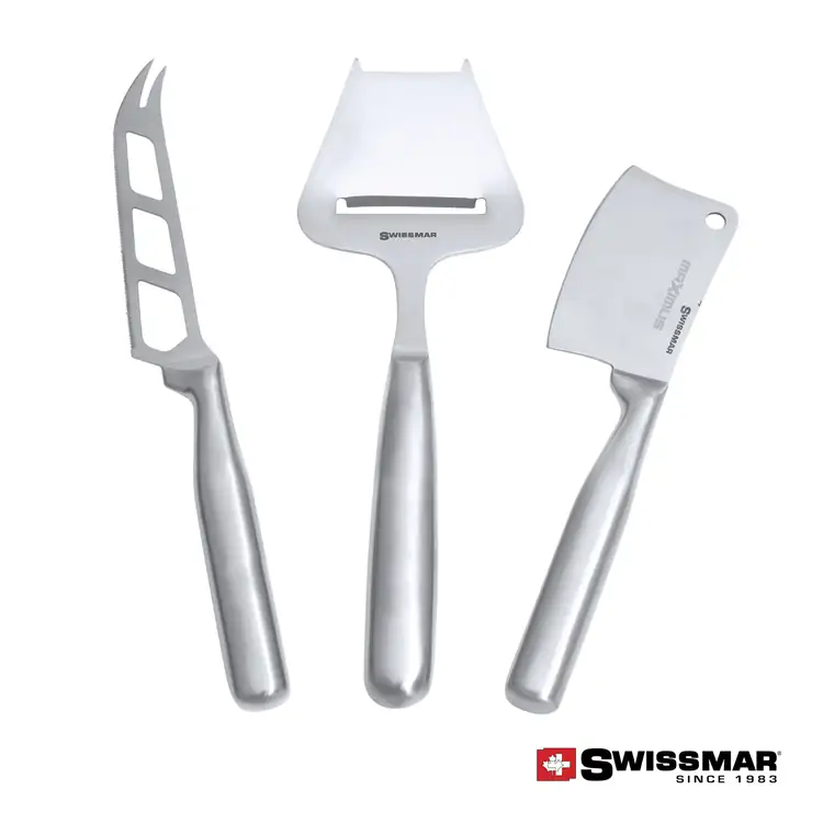 Swissmar Three Piece Cheese Knife Set