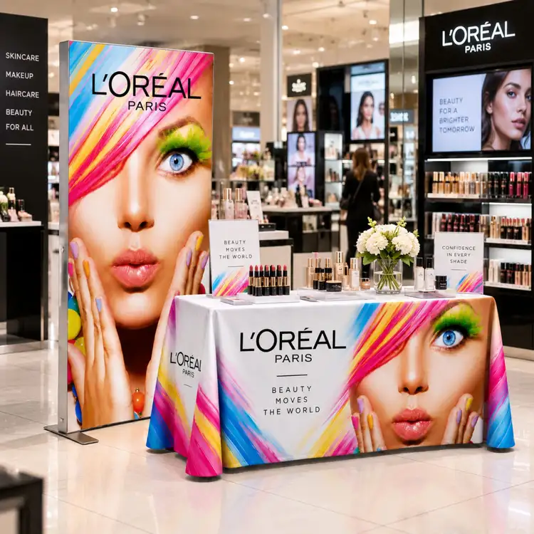 Prestige Lightbox and Tablecloth Display Package #2