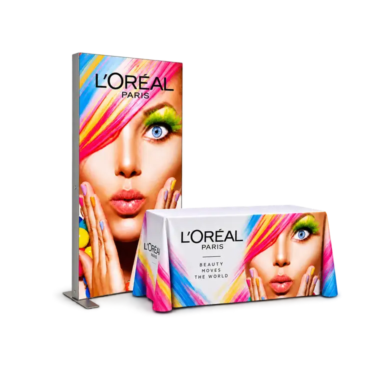 Prestige Lightbox and Tablecloth Display Package