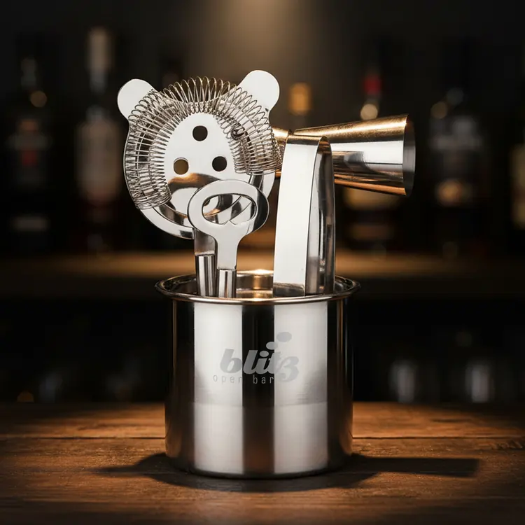 Catania Bar Tool Set with Holder #5