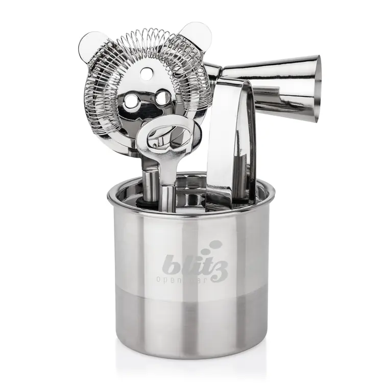 Catania Bar Tool Set with Holder
