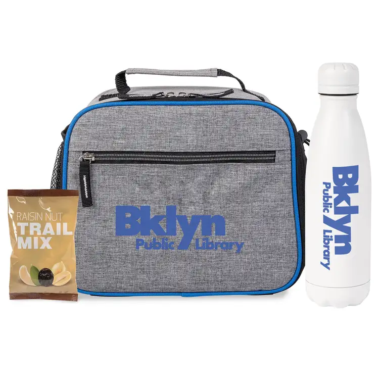 Cooler, Bottle and Raisin Nut Gift Set