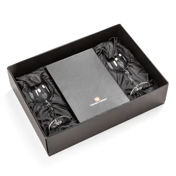 Ensemble ouvre-bouteille électrique et 2 verres à vin Bretton 12 oz de Swiss Force #2