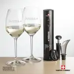 Ensemble ouvre-bouteille électrique et 2 verres à vin RIEDEL Extreme 16.25 oz de Swiss Force