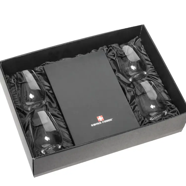 Swiss Force Electric Wine Opener and Two RIEDEL Stemless Wine Glass Set #2