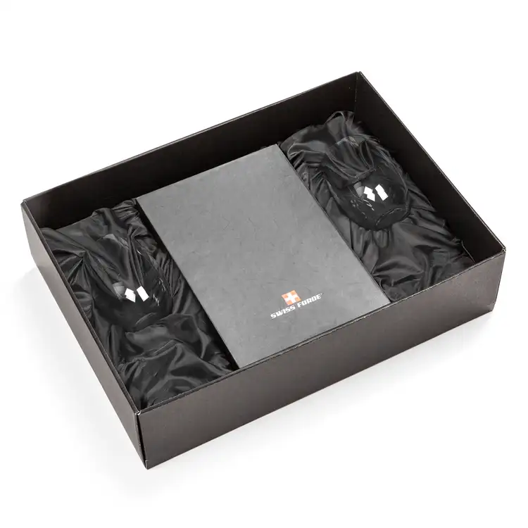 Ensemble ouvre-bouteille électrique et 2 verres à vin sans pied Reina 11.5 oz de Swiss Force #2