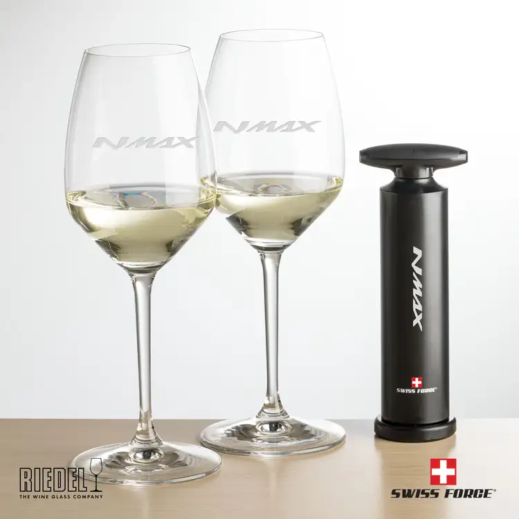 Ensemble ouvre-bouteille sans effort et 2 verres à vin RIEDEL Extreme 16.25 oz de Swiss Force