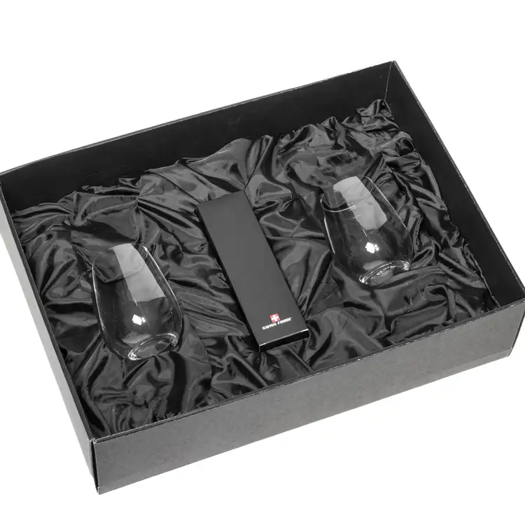 Ensemble ouvre-bouteille sans effort et 4 verres à vin sans pied RIEDEL de Swiss Force #2