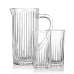 Bacchus 41 oz Pitcher and 2 Bacchus Highball Glasses Set