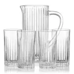 Ensemble pichet Bacchus 41 oz et 4 verres hauts Bacchus
