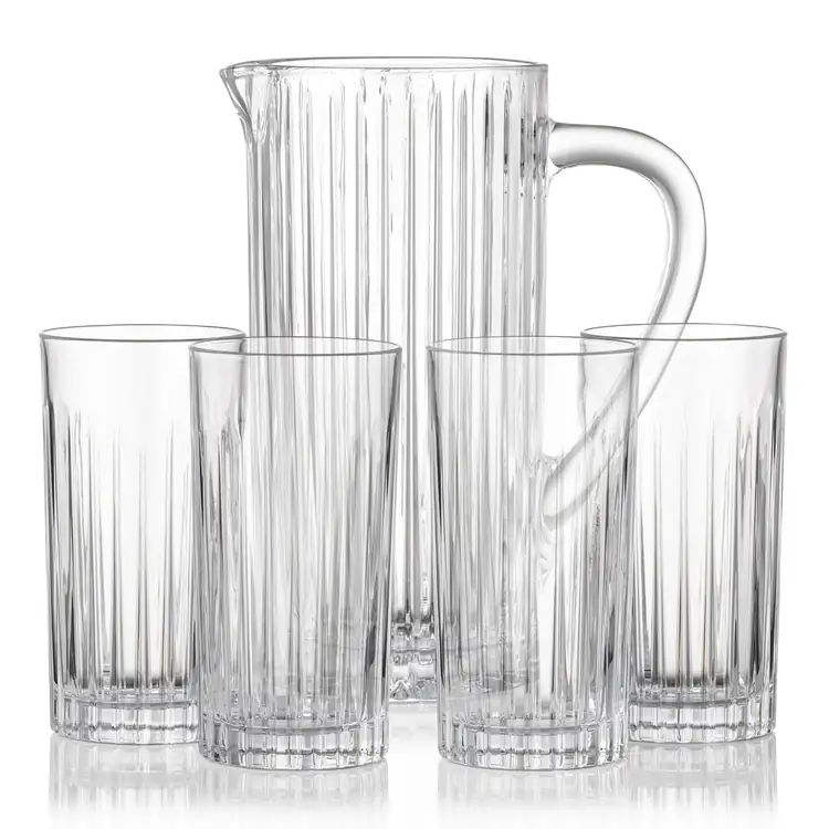 Ensemble pichet Bacchus 41 oz et 4 verres hauts Bacchus