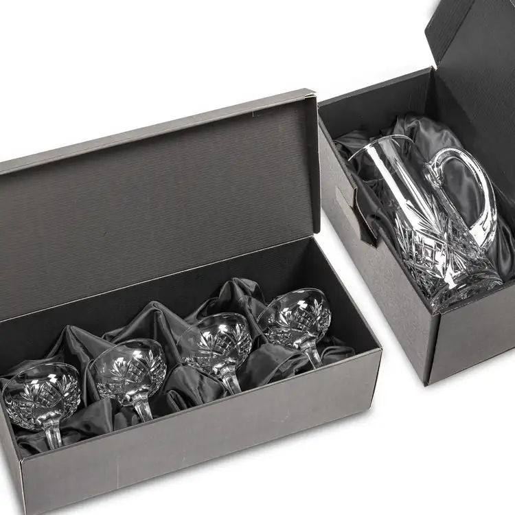 Brinkley 34 oz Pitcher and 4 Brinkley Cocktail Glasses Set #2