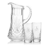 Cavanaugh 54 oz Pitcher and 2 Cavanaugh Highball Glasses Set