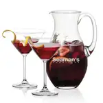 Charleston 48 oz Pitcher and 2 Coleford Cocktail Glasses Set
