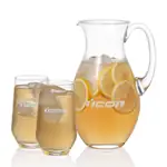 Charleston 48 oz Pitcher and 2 Bexley Highball Glasses Set