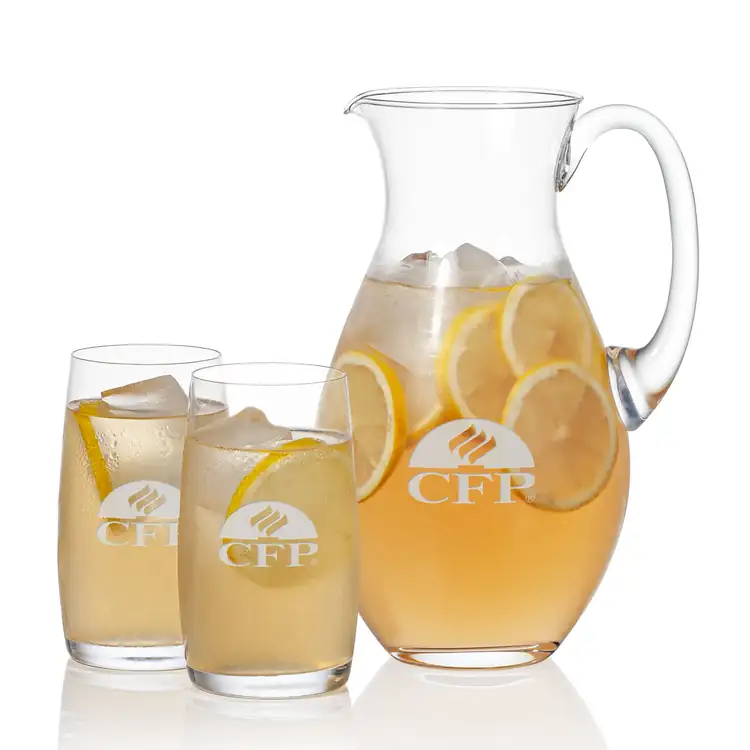 Charleston 48 oz Pitcher and 2 Valemount Highball Glasses Set