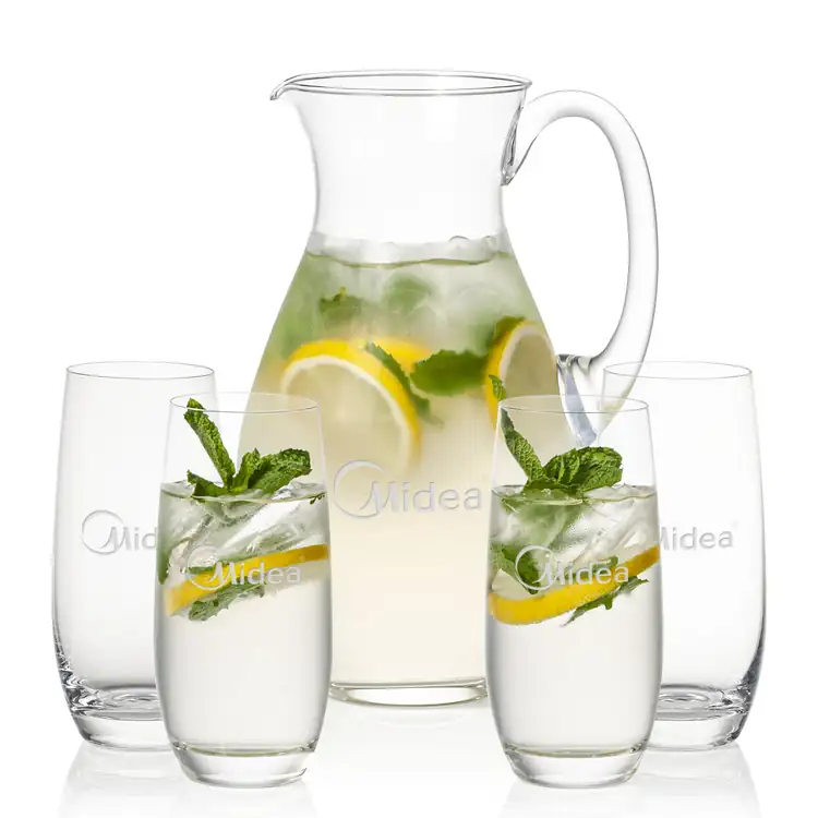 Ensemble pichet Charleston 48 oz et 4 verres hauts Charleston