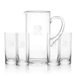 Franca 48 oz Pitcher and 4 Franca Highball Glasses Set