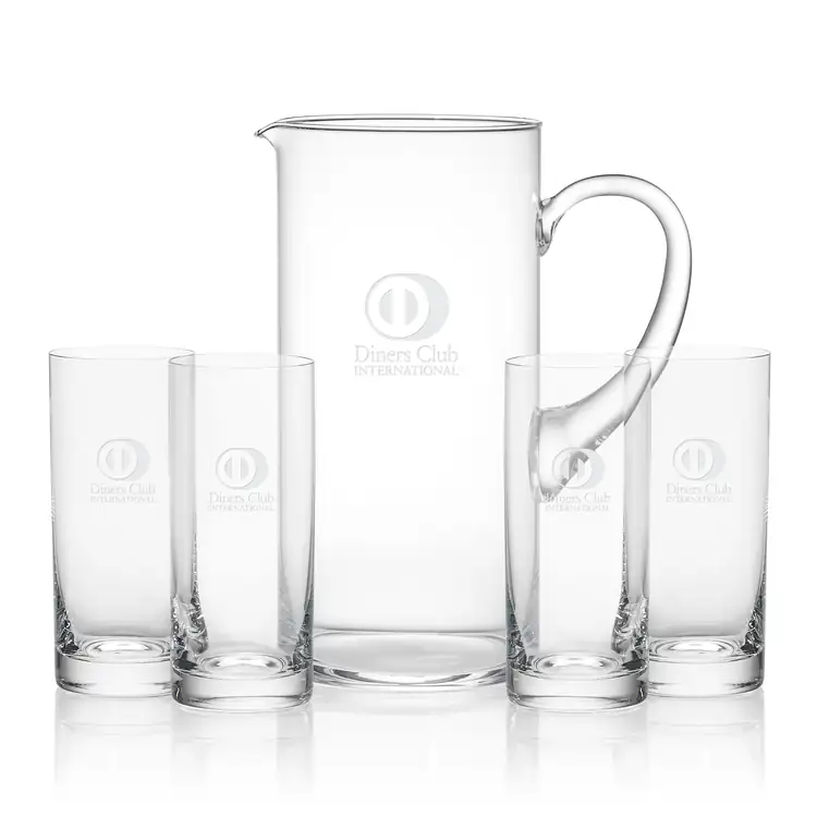 Ensemble pichet Franca 48 oz et 4 verres hauts Franca