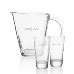 Frazier 43 oz Pitcher and 2 Frazier Highball Glasses Set