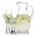 Geneva 66 oz Pitcher and 2 Bastien Cocktail Glasses Set