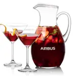 Geneva 66 oz Pitcher and 2 Coleford Cocktail Glasses Set