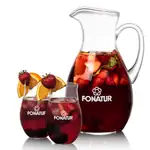 Geneva 66 oz Pitcher and 2 Avondale Highball Glasses Set