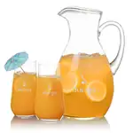 Geneva 66 oz Pitcher and 2 Bretton Highball Glasses Set