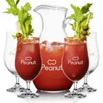 Ensemble pichet Geneva 66 oz et 4 verres à cocktail Rochdale