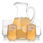 Geneva 66 oz Pitcher and 4 Bexley Highball Glasses Set