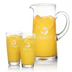 Malden 56 oz Pitcher and 2 Carberry Highball Glasses Set