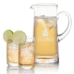Malden 56 oz Pitcher and 2 Nordic Coolers Highball Glasses Set