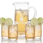 Malden 56 oz Pitcher and 4 Nordic Coolers Highball Glasses Set