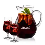 Montclair 60 oz Pitcher and 2 Breckland Cocktail Glasses Set