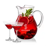 Montclair 60 oz Pitcher and 2 Coleford Cocktail Glasses Set