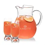 Montclair 60 oz Pitcher and 2 Marland Cocktail Glasses Set