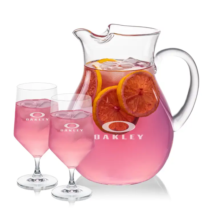 Montclair 60 oz Pitcher and 2 Tucson Cocktail Glasses Set