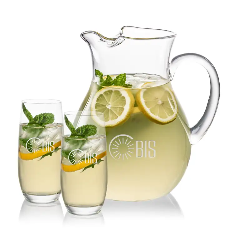 Montclair 60 oz Pitcher and 2 Charleston Highball Glasses Set