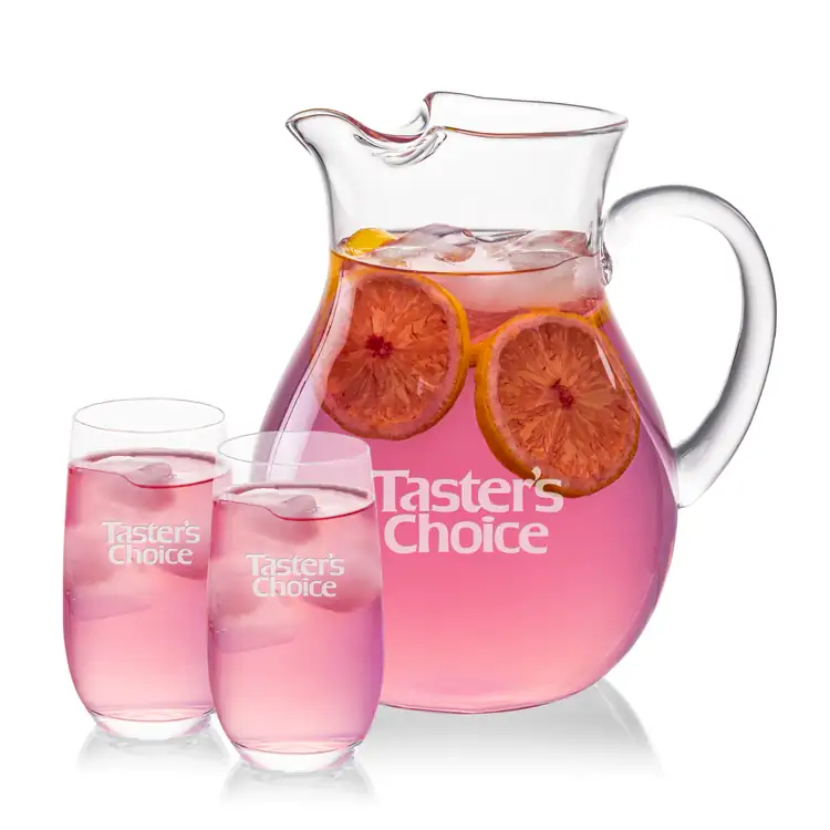 Montclair 60 oz Pitcher and 2 Gibson Highball Glasses Set