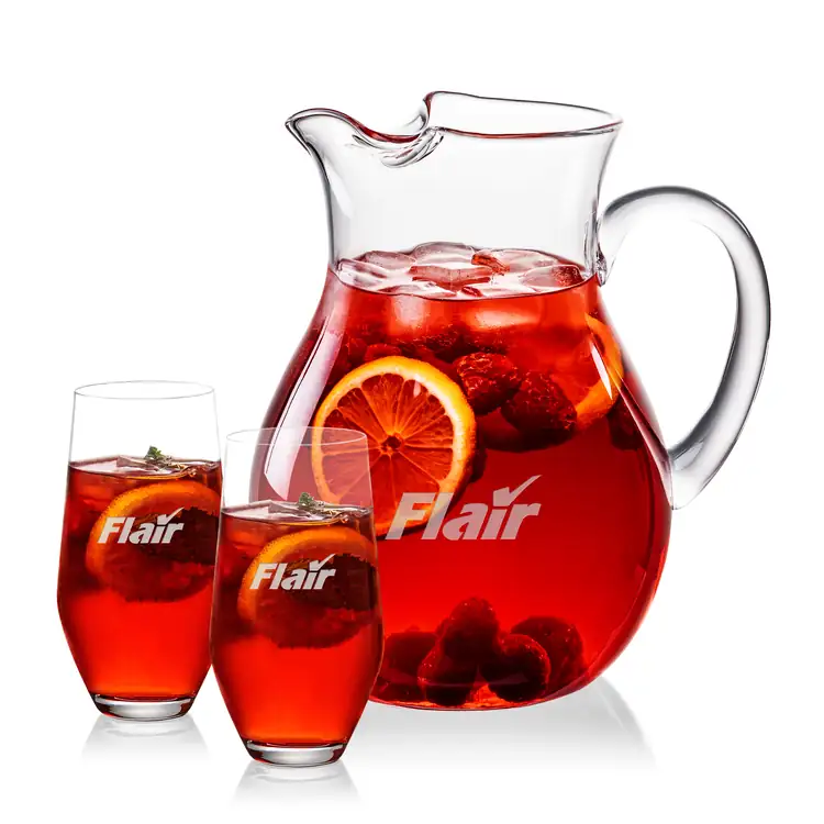 Montclair 60 oz Pitcher and 2 Graydon Highball Glasses Set