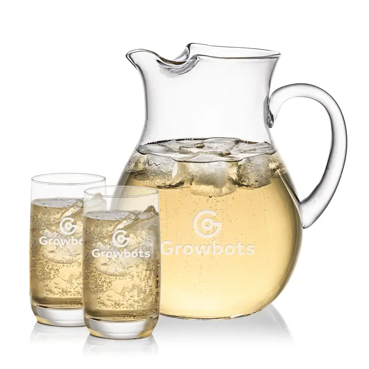 Montclair 60 oz Pitcher and 2 Nordic Highball Glasses Set