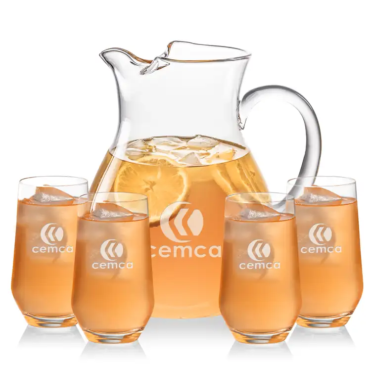 Montclair 60 oz Pitcher and 4 Bexley Highball Glasses Set
